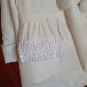 Cappotto elegante bimba lana e seta 6-9 mesi - Image 02 (August 24, 2026)