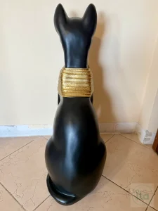 Statua della dea Bastet in vetroresina dipinta a mano - Image 05 (August 21, 2026)