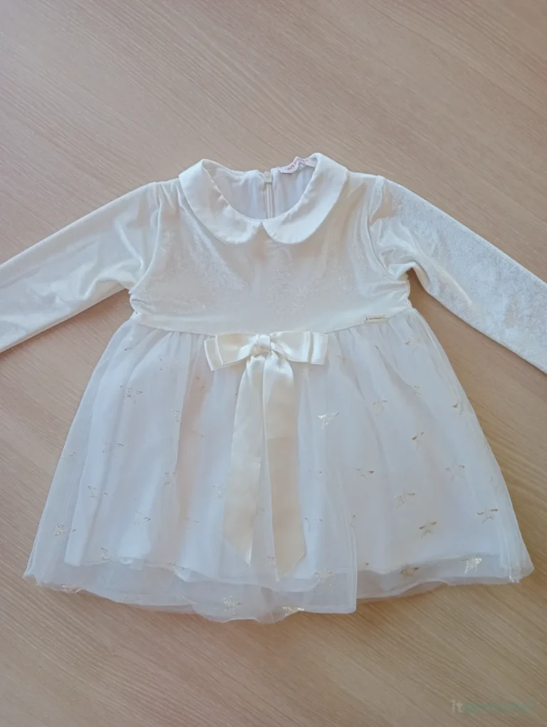 Vestito elegante da cerimonia 12-18 mesi - Image 01 (August 24, 2026)